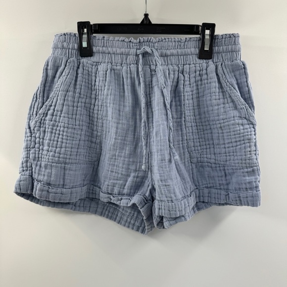 Aeropostale Pants - Aéropostale Light Blue Drawstring Shorts | Women’s Size Large